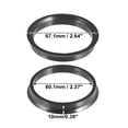 thumbnail image 4 of Unique Bargains Plastic 67.1mm to 60.1mm Car Hub Centric Rings Wheel Bore Center Spacer 2pcs, 4 of 6