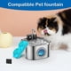 thumbnail image 3 of Filtro para Fuente de Agua para Gatos de 3,2 L/108 Oz. Repuesto de Filtro Inalámbrico para Fuente de Acero Inoxidable (6 Unidades)., 3 of 5