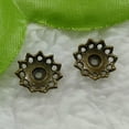 thumbnail image 3 of HOOUN 680 pcs bronze plated bead caps 12x3mm B1048, 3 of 3