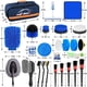 thumbnail image 2 of Juego de Cepillos para Detalles de Coche AUTODECO Azul con Accesorios Completos de Limpieza Automotr, 2 of 7