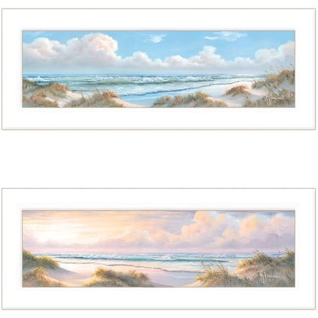 The Seascape Collection by Georgia Janisse Framed Print Wall Art WoodMulti-Color