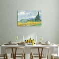 thumbnail image 3 of Van Gogh Canvas Wall Art-Wheatfield with Cypresses by Vincent Van Gogh Famous Oil Paintings Reproduction Classic Canvas Prints Wall Art Pictures for Home Office Decoration 12x16inch, 3 of 6
