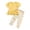 Yellow, variant on Xyant Toddler Girl Summer Clothes 12 18 24 Months 2T 3T 4T 5T Girls Outfit Short Sleeve Ruffle Bowknot Top Floral Capri Pants 2Pcs Spring Set (Yellow,12-18 Months)
