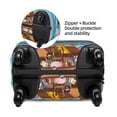 thumbnail image 4 of Lsque Animals on Noah's Ark Floating Printed Luggage Cover, Travel Luggage Protector,Scratch and Dirt Resistant, Fits 18-32 Inch Luggage - X-Large, 4 of 9