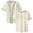 Beige, variant on Hamilton 10 Years Merch Baseball Jersey Short Sleeve Button-up Shirts Women Men Streetwear Tops