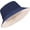 Dark Blue-beige, variant on Oversize XXL Bucket Hat, Extra Large Unisex Reversible Cotton Bucket Hats, Double Side Wear Fishing Hat Summer Sun Hat