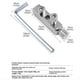 thumbnail image 2 of Juego de Extractores de Tornillos Pelados para Removedor y Extractor de Tornillos Dañados Kit de Extractor de Pernos Easy Out Tornillo Hexagonal Roto, 2 of 5
