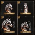 thumbnail image 6 of Aufmer Borosilicate Glass Horse Bottle, Novelty Shaped Whiskey Decanter, Unique Spirit Gift Bottle for Bourbon Scotch Collection, 6 of 7