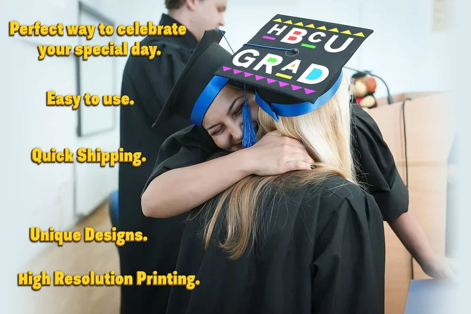 HBCU Grad, Graduation Cap Topper Decoration, Graduation Gift