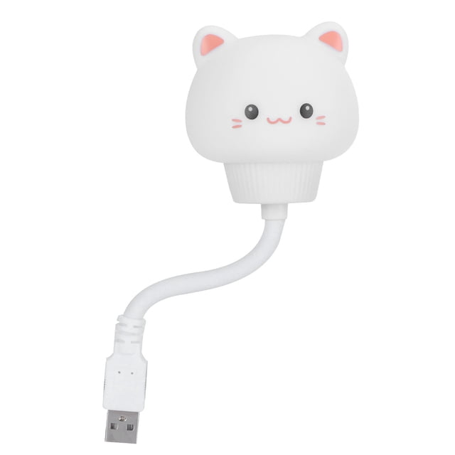 Luz nocturna, lámpara USB de 5 V CC, mini plegable de 360 grados alimentada por USB para escritorios de dormitorio LYUMO Luz nocturna