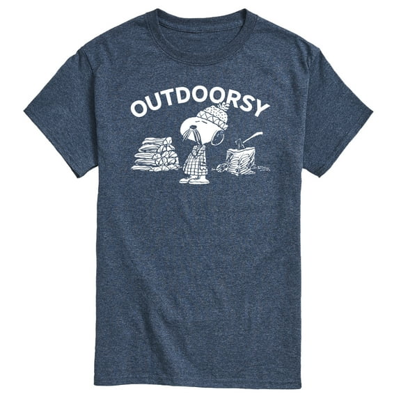 Peanuts - Outdoorsy Snoopy - Men's Short Sleeve Graphic T-Shirt