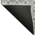 thumbnail image 5 of Addison Rugs Mayfield Premium Machine Washable Transitional Geometric Lavender Rectangle Rug, 9' X 12' Machine Washable Transitional Geometric Lavender Oversized Sherpa Throw Blanket, 5 of 7