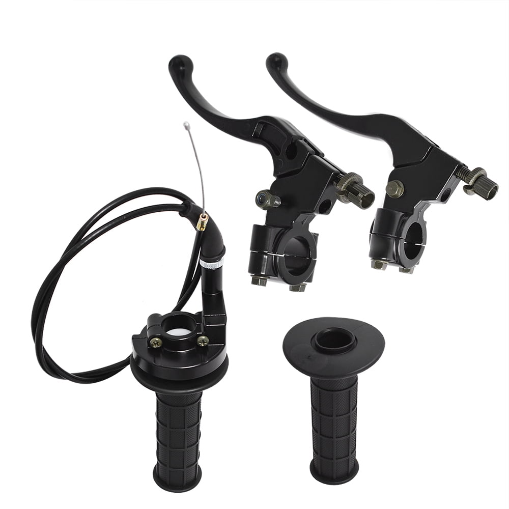 Twist Handlebar Grip 7/8" 22mm Throttle Cable Clutch Brake Lever Fit for Honda Motorcycle 51