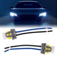 thumbnail image 2 of Headlight Wiring Harness Connector Fog Light Adapter Cable Fog Lamp Wiring Adapter 9005   Headlight Connector Headlight Wiring Harness 2Pcs 9005/9006/H10 Universal Adapter Wiring, 2 of 8