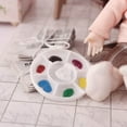 thumbnail image 2 of Miangastore Model Coloring Paint Tray Miniature Design Square 6Pcs 1.4X1.4X0.2In, 2 of 9