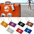 thumbnail image 2 of New Aluminium Luggage Tags Suitcase Label Luggage Tags Suitcase Label Name Address ID Bag Baggage Tag Travel, 2 of 9
