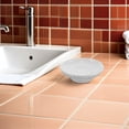 thumbnail image 1 of CRILSTYLEO White Ceramic Soap Dish for Vanity and Countertop with Decorative Space Saving Design, 1 of 8