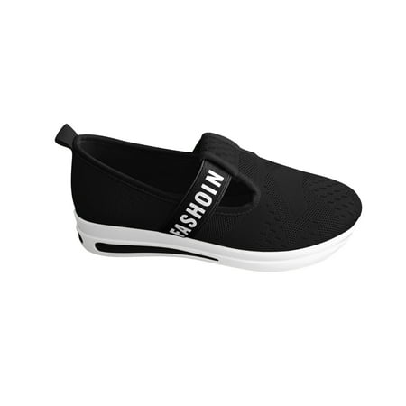 

Up to 30% off! Kukoosong Womens Comfort Flats Womens Shoes Casual Daily Buckle Closed Toe Platform Sneakers Casual Shoes for Women Black 37