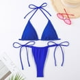 thumbnail image 4 of Underwire Trajes de Baño para las Mujeres Color Sólido Dos Piezas de Cintura Alta, Delgado Y Sexy Trajes de Baño de Bikini para Mujeres, 4 of 9