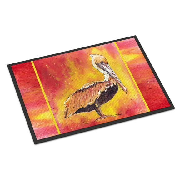 Carolines Treasures 8344-JMAT Pelican Doormat 24x36 36"L x 24"W multicolor