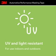 3M 233+ Automotive Refinish Masking Tape, 36mm x 32m, 1 Roll