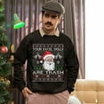 thumbnail image 5 of Christmas Sweatshirt, Funny Ugly Christmas Sweater, Your Excel Skills Are Trash Ugly Christmas Sweatshirt, Hilarious Office Holiday Sweater, 5 of 5