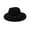 Black, variant on Homburg with Unique Vacation Top Hat Panama Hat Porkpie Hat Surprise Gift for Boyfriend Father Uncle Casual
