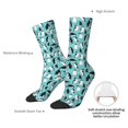 thumbnail image 4 of Vsdgher Penguins Crew Socks for Men & Women, Breathable Casual Athletic Ankle Socks, 4 of 6