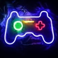 thumbnail image 2 of MesaSe Game Neon Sign Gamepad Shape LED Wall Sign IP42 Protection Leel Light up Sign Decor for Party Wedding Bedroom Liing Room, 2 of 8