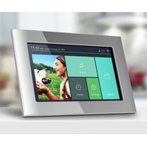 Aluratek ASHDPF210F - 10” WiFi Digital Photo Frame with Touchscreen LCD Display and 16GB Built-in Memory, Silver