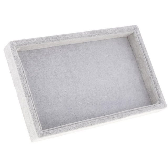 Étagère de Présentation de Bijoux Gris
