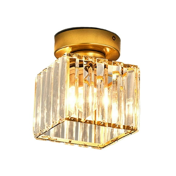 LED Ceiling Lights Fixture Chandelier Lighting Glass Lampshade Pendant Light Aureate Square