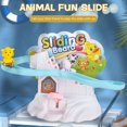 thumbnail image 4 of Little Animal Climb Stair Toy Manual Railway Track Slide Interaction Toy, 4 of 7