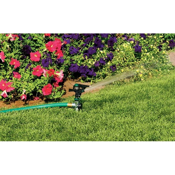 Orbit 3 Pack 1/2 Inch Plastic Impact Sprinkler Head for Lawn Watering