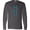 Charcoal Grey, variant on Inktastic Blue Crab Lover Long Sleeve T-Shirt