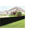 thumbnail image 5 of JayDee Orion 6' x 100' Privacy Screen Fence, Black, 5 of 10