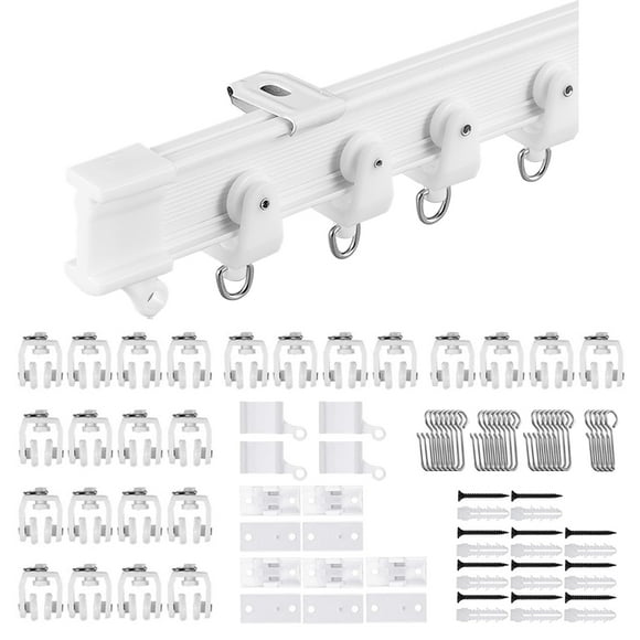 Curved Ceiling Track Room Divider