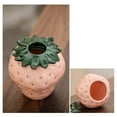 thumbnail image 3 of Flower Pots Strawberry Vase Home Decoration Ceramic Flower Rack Unique Floral Arrangement Container Dry Flower Pot for Indoor Spaces, 3 of 8