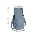 thumbnail image 3 of Funda Aislante para Botella de Agua, Funda para Taza, Bolsa de Hombro de Tela Azul de 30X12X10 Cm | Bolsa Cruzada Deportiva para Botellas de 1,2 Litros, 3 of 6