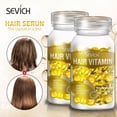 thumbnail image 4 of Cápsulas de aceite marroquí con vitaminas para el cabello embotelladas de 30 granos de SEVICH, 4 of 8
