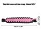 thumbnail image 3 of 2uds Puerta Correa Columpio Puertas Limitación Revisar Correas Nylon Negro Rosa, 3 of 5