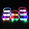thumbnail image 3 of RV Pack Pulseras LED - 6 pulseras luminosas interactivas Colores aleatorios Rojo Verde, 3 of 5