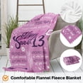 thumbnail image 5 of 13th Birthday Gifts for Girls Happy Sweet 13 Blanket Gifts 13 Year Old Flannel Throw Blankets for Teen Girls, Daughters, Sisters, Granddaughters, Nieces Tirteen Birthday Gift Idea, 13th(30"x40"), 5 of 7