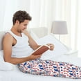 thumbnail image 7 of Fotbe 4th Of July Men's Pajama Pants,Sleepwear Pants,Pj Bottoms Drawstring And Pockets-X-Large, 7 of 7