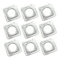 thumbnail image 4 of WESIEVYA 10PCS Gas Stove Mat Aluminum Foil Cleaning Pad for Kitchen Use, 4 of 6