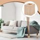 thumbnail image 3 of Elevadores de cama de madera de 4 piezas, resistentes, con forma de patas de elefante, para sillas y muebles. Elevadores de muebles cuadrados de madera natural., 3 of 9
