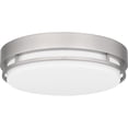 thumbnail image 2 of HAL1612BN-Quoizel Lighting-Hale - 15W 1 LED Flush Mount-3.5 Inches Tall and 12 Inches Wide-Brushed Nickel Finish, 2 of 5