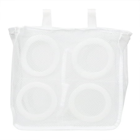 

aturustex Mesh Washing Bag Household Hanging See-Through Drying Tools