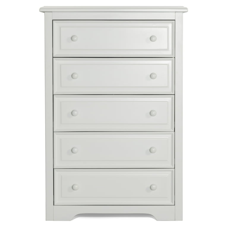 Graco Brooklyn 5 Drawer Chest White Walmart
