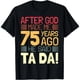 thumbnail image 1 of Playera para Mujer: ¡Dios Dijo "Sorpresa"! Cumple 75, 1 of 5